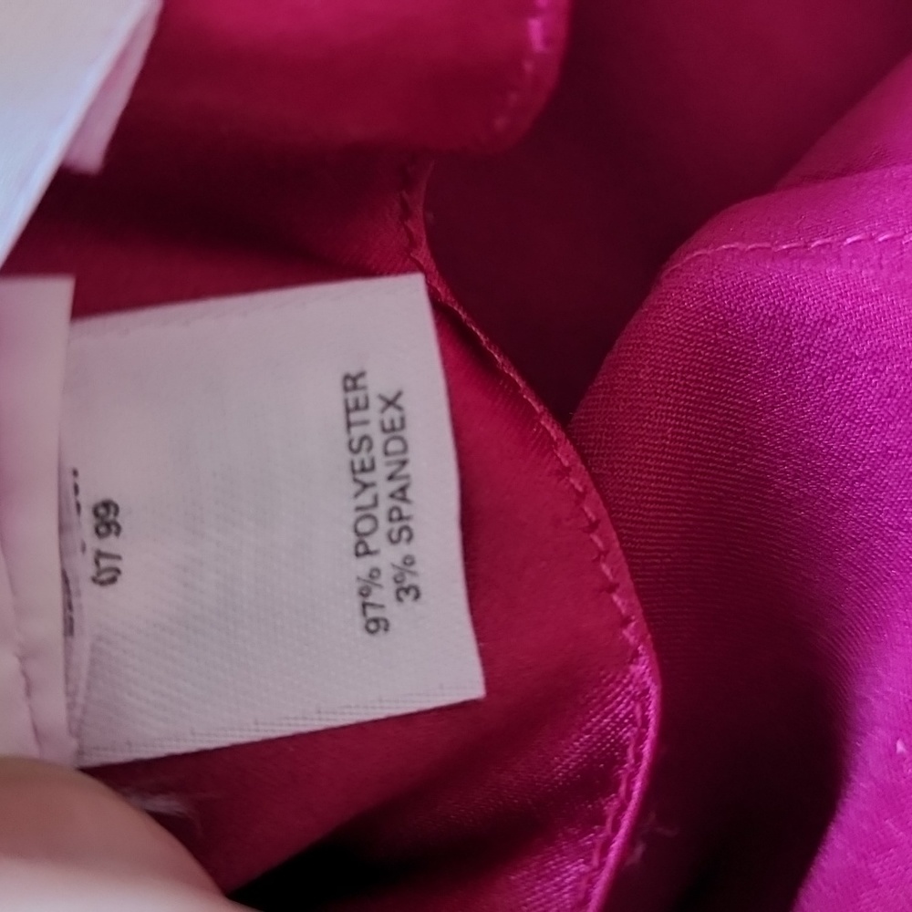 Victoria Secret Sexy Nightie Hot Pink Silky fabric Size L - Picture 7 of 9